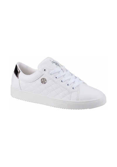 U.S. Polo Assn. Tıggy 1fx Beyaz Kadın Havuz Taban Sneaker 100910788 Beyaz