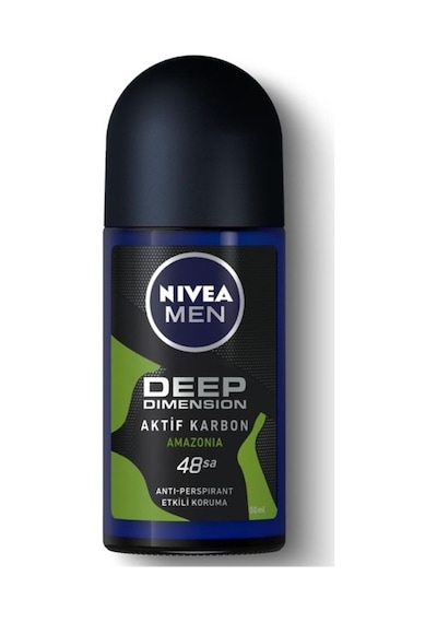 Nıvea Men Deep Roll-on Deodorant 50ml - Amazonia