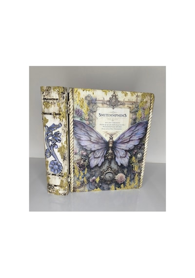 Kitap Kutu Ev Dekorasyon Ürünleri Hediyelik Kutu Organizer Bej - 886037700