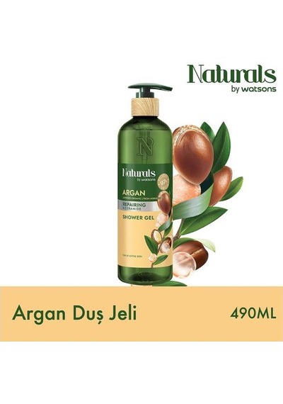 Naturals By Watsons Argan Duş Jeli 490 Ml Argan