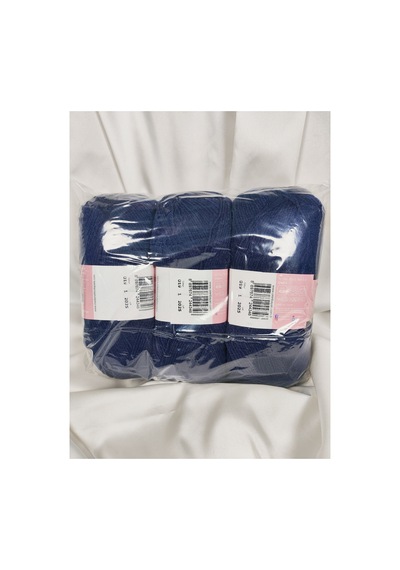 Lux Baby Lacivert El Örgü İpi Art No:3010 - Nm:3.4 - 100gr. 340mt. 3 Adet - Renk: 019