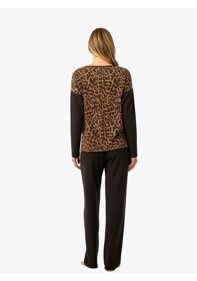 Blackspade Kadın Termal Pijama Takımı 52226 - Desenli