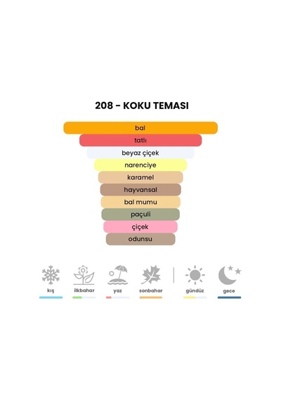 BEX 208 Kadın Parfüm EDP 50 ML