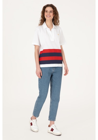 U.S. Polo Assn. U.s. Polo Assn. Kadın Beyaz Tişört 50319995-vr013