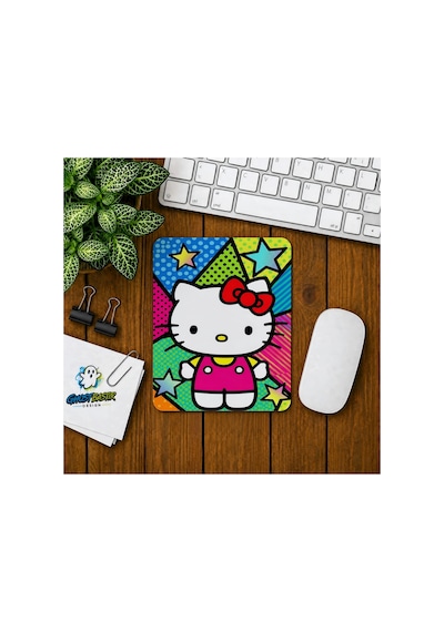 Hello Kitty Baskılı Oyuncu Mousepad 097