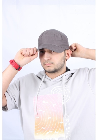 Cappello Castro Şapka Kep Avcı Model Gri - Capcstr03-Gri