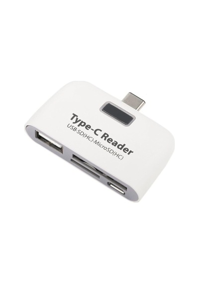 4941 Type C Usb 3.1 Kart Okuyucu Micro Usb Sd Card Reader Çevirici