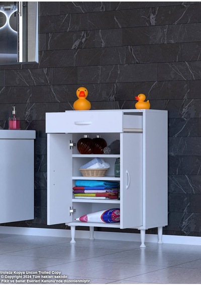 Eliusta Rose 55 Cm Beyaz 1 Çekmeceli Banyo Mutfak Dolabı 4 Bölmeli 3 Raflı Çok Amaçlı Dolap 55x88x32,5 Cm Beyaz Eliusta Rose 55 Cm Beyaz 1 Çekmeceli Banyo Mutfak Dolabı 4 Bölmeli 3 Raflı Çok Amaçlı Dolap 55x88x32,5 Cm Beyaz