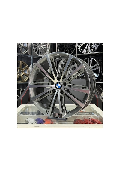 20 İnç 5x120 Bmw F10 Style-464 Ön Arka Gun Metal Diamond Jant Modeli 4adet