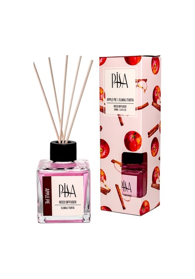 Pisa Elmalı Turta Bambu Çubuklu Oda Kokusu 100 ML