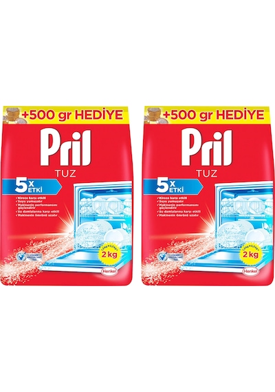 Pril Bulaşık Makinesi Tuzu 2 x 2 KG