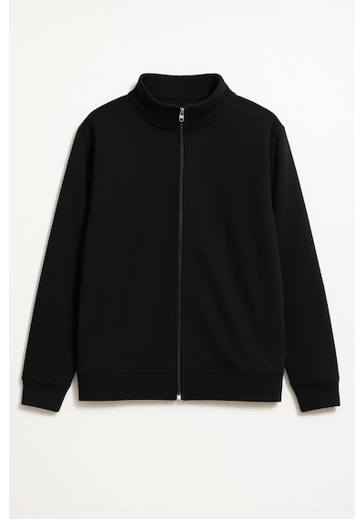 Markapia Kadın Fermuarlı İçi Polarlı Sweatshirt Çok Renkli S 2xl