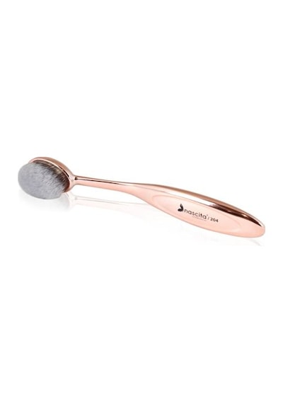 Nascıta Bronzy Glow Oval Makyaj Fırçası
