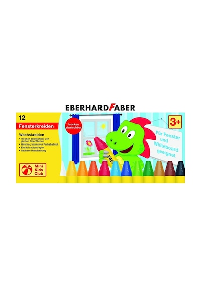 Hobi-Marketart Eberhard Faber Cama Yazabilen Pastel-Mum Boya 12 Renk - 327454188