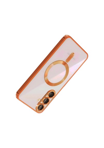 Ilkeshop Newface Samsung Galaxy Uyumlu A37 5g Kross Magneticsafe Kapak - Turuncu