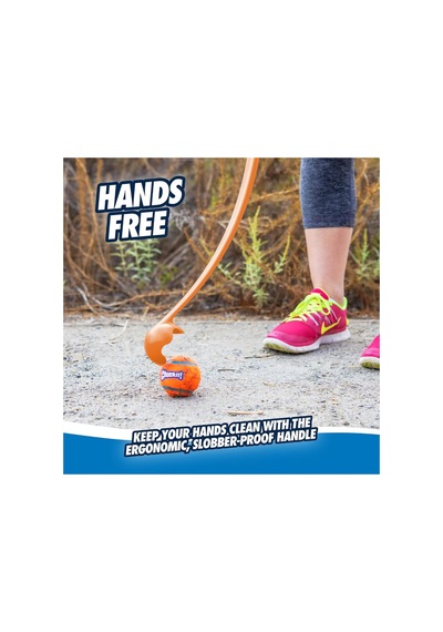 Hepsifur Chuckit Sport Launcher Büyük Boy Top Fırlatıcı Tenis Topu Hediyeli 1240063