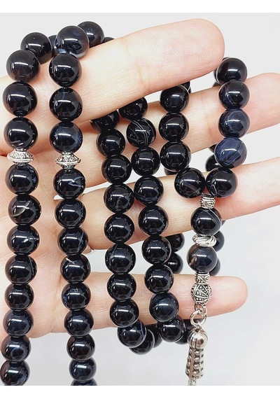 Akik Taşı 99luk Tesbih 8mm 51330