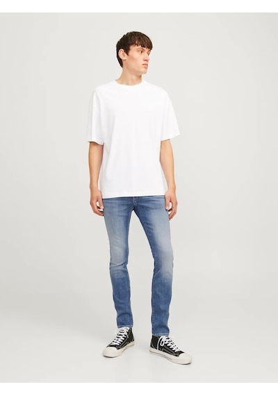 Jack & Jones Jjiglenn Jjfox Am 489 50sps Noos Erkek Jean Pantolon-32754 Mavi