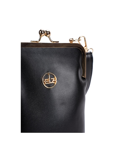 Newish Polo Kadın Vintage Tasarım Soft Suni Deriburslu Çok Gözlü Çapraz Omuz Çantası Günlük,seyahat,okul Siyah