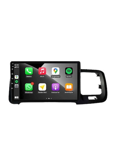 Volvo S60 Araç Multimedya Android Ekran Carplay Navigasyon Double Teyp 2+32 9" 11-18 Black Cadence