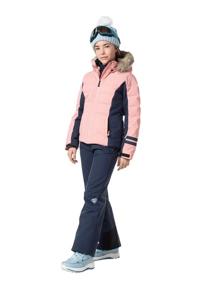 Rossignol Polydo Kız Çocuk Pembe Kayak Ceketi 39967