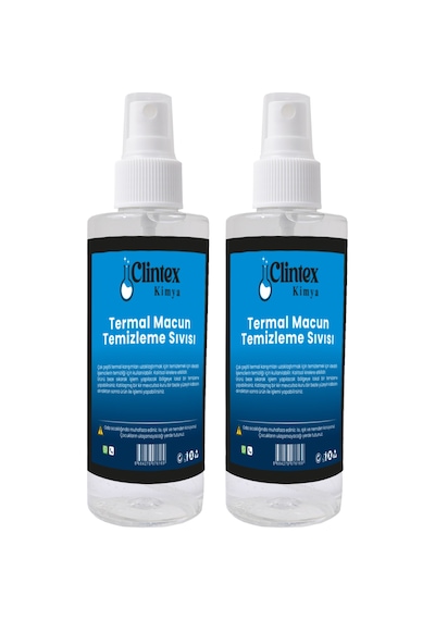 Clintex Kimya Termal Macun Temizleme Sıvısı 2x200 Ml