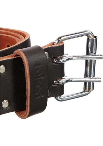68585 50 Mm Top Grain Double Pin Leather Belt