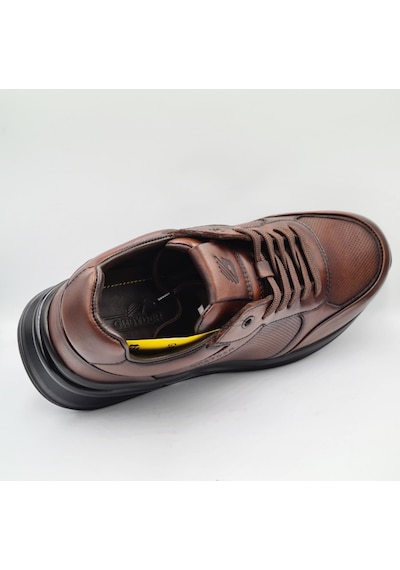 Greyder 18602 5k Kahve Hakiki Deri Erkek Günlük Casual Urban Ayakkabı Kahve