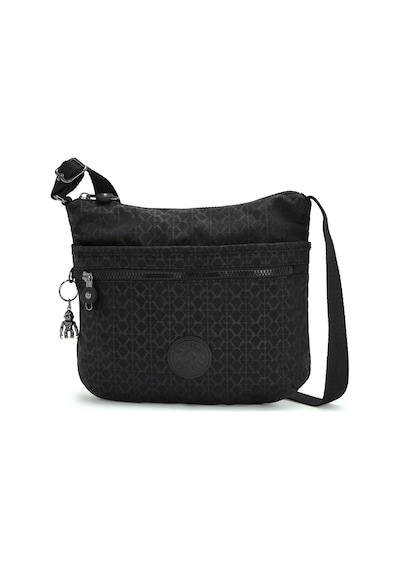 Kipling Arto Orta Boy Omuz Çantası (Çapraz Asılabilen) Siyah