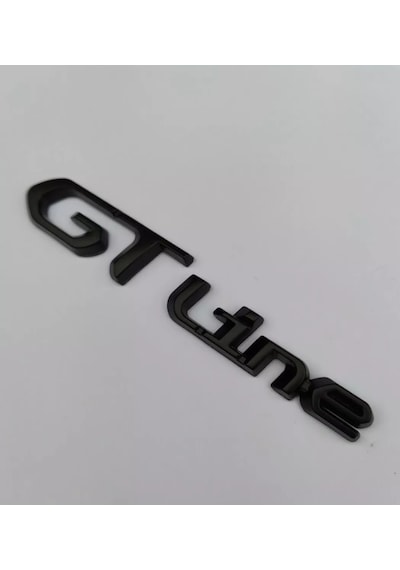Gt Line Piano Black Çamurluk Yazısı 3m 3d Abs Renault Alpine