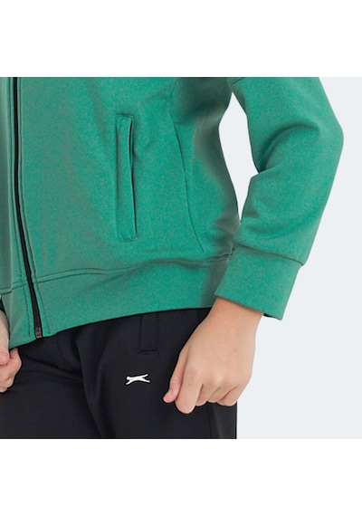 Slazenger NEXT IN Unisex Çocuk Eşofman Takımı Yeşil