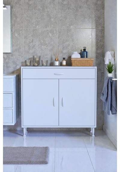 Eliusta Fre 95 Cm Çok Amaçlı Dolap 1 Raflı Tek Çekmeceli Banyo Mutfak Dolabı 95x88x32,5 Cm Organizer Dolap Beyaz Eliusta Fre 95 Cm Çok Amaçlı Dolap 1 Raflı Tek Çekmeceli Banyo Mutfak Dolabı 95x88x32,5 Cm Organizer Dolap Beyaz