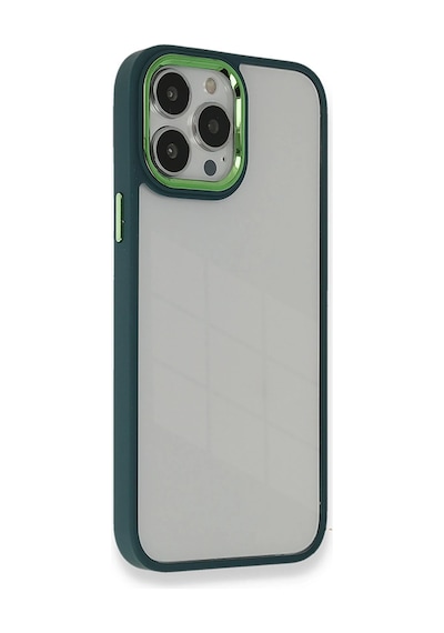 Ilkeshop Newface Apple iPhone Uyumlu 14 Pro Kılıf Dora Kapak - Haki Yeşil