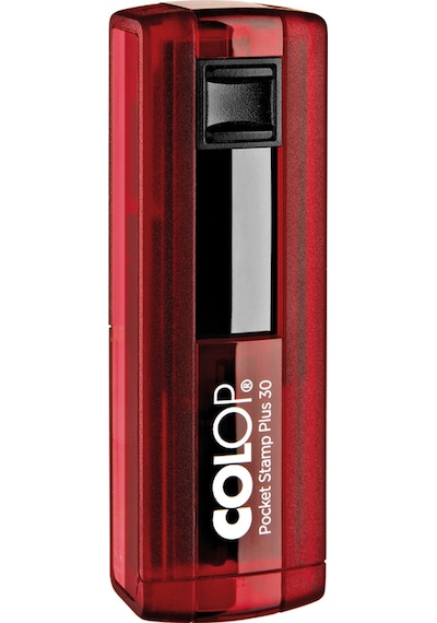 Colop Cep30 Kaşe Kırmızı Kasa Kırmızı Keçe - 18 x 47 MM