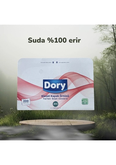 Dory Klozet Kapak Örtüsü 200'lü Paket