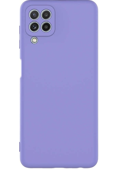 Noktaks - Galaxy Uyumlu M22 Uyumlu - Kılıf İçi Kadife Koruyucu Mara Lansman Kapak - Lila - T20675 Lila