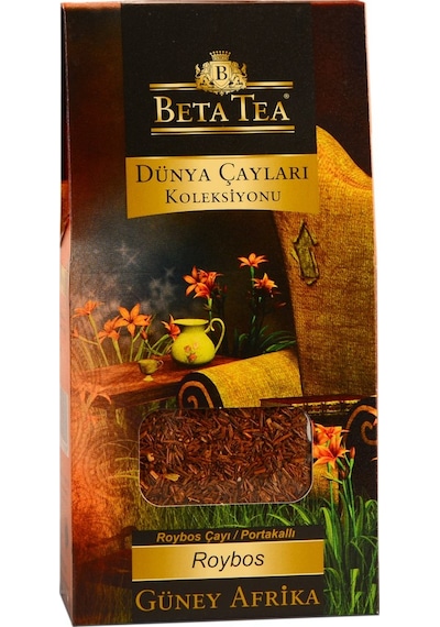 Beta Tea Dünya Çayları Koleksiyonu Portakallı Roybos Bitki Çayı 50 G