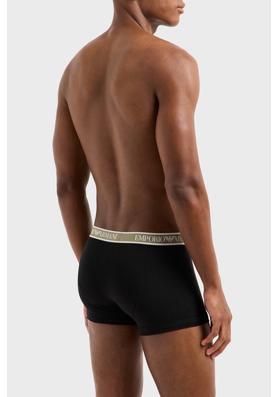 Emporio Armani Erkek Boxer Em000370 Af10779 Mc065 Haki-siyah-siyah Haki-siyah-siyah