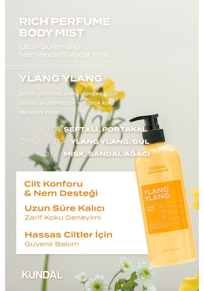 Kundal Rich Perfume Body Wash Ylang Egzotik 500 ML