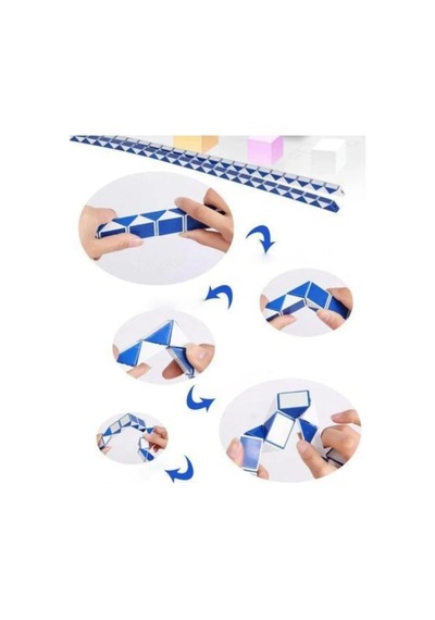 Giderici Havalı,güçlü, Dayanıklı, Ergonomik, Trend, Sihirli Yılan Küçük Zeka Küpü Siyah