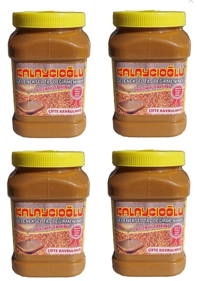 Kalaycıoğlu Çifte Kavrulmuş Kepeksiz Bozkır Tahini 4 x 935 G