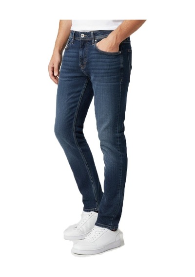 Twister Jeans Twister Panama 802-01 Lacivert Düşük Bel Dar Paça Erkek Jeans Pantolon