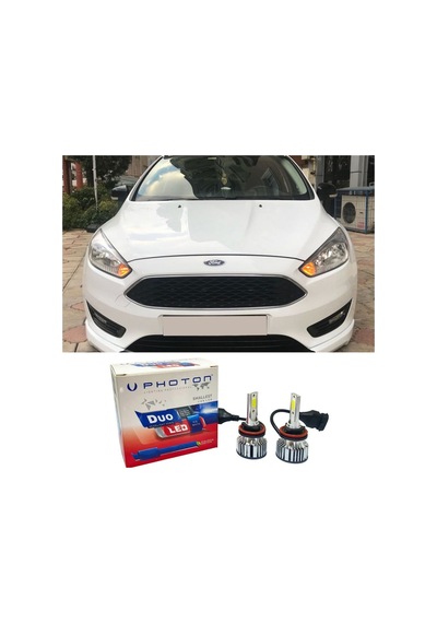 Ford Focus 3.5 Led Xenon Uzun Far Ampulü H1 Duo Yeni Seri Beyaz 2015-2018