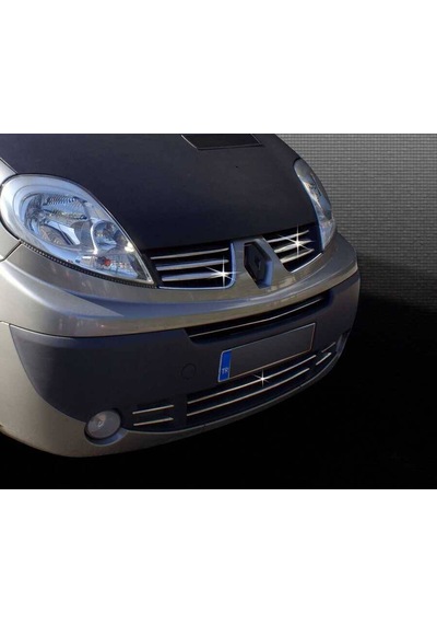 Renault Trafic Ön Panjur - Krom 6 Parça 2010-2014 Arası