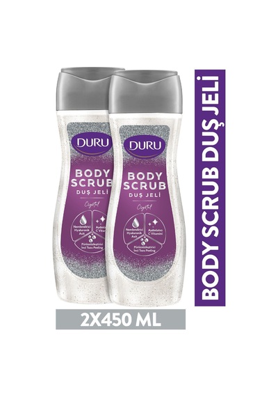 Body Scrub Crystal Duş Jeli 2x450 Ml Diğer