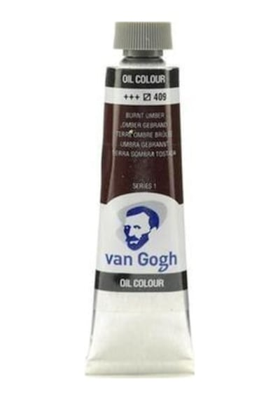 Talens Van Gogh 409 Boya 40 ML Burnt Umber