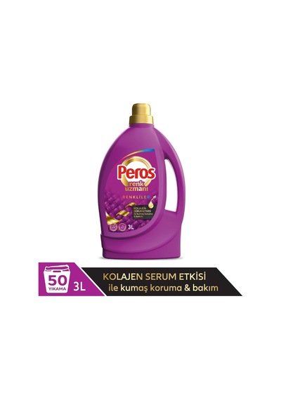 Renk Uzmanı Renkliler Sıvı Bakım Deterajını 3000 Ml