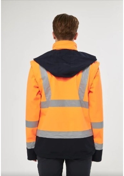 Orange Safety Turuncu Softshell Mont Reflektörlü