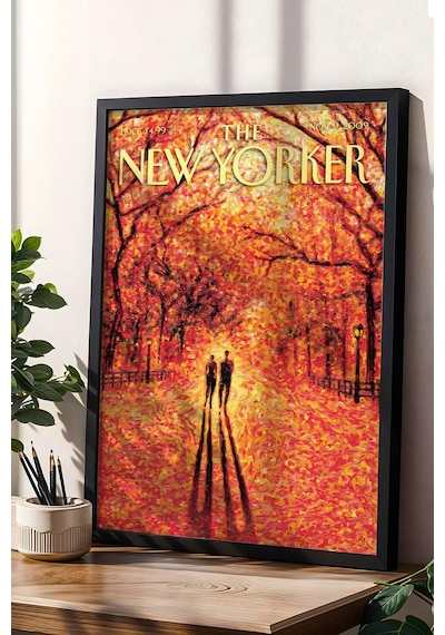 The New Yorker Çerçeveli Tablo November 9 2009