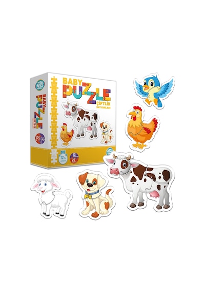 Circle Toys Baby Puzzle  Çiftlik Hayvanları